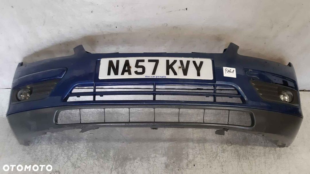 $# ZDERZAK PRZÓD PRZEDNI DO FORD FOCUS MK2 II HALOGENY 36 NIEBIESKI - 1