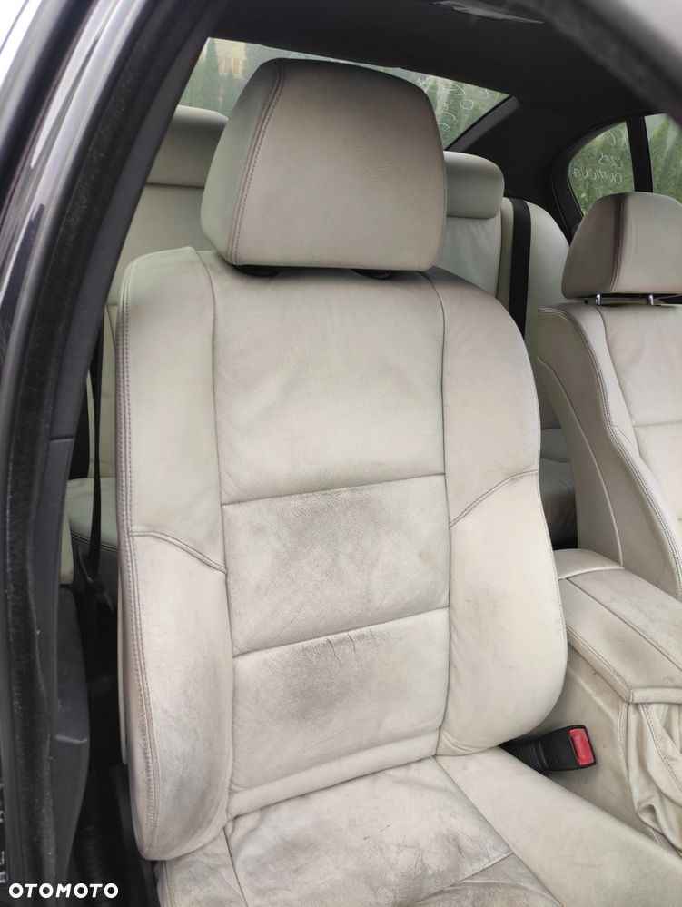 FOTEL PRAWY PRZÓD PRZEDNI SPORT SKÓRA MATA GRZANIA GRZEWCZA BMW E60 E61 - 4