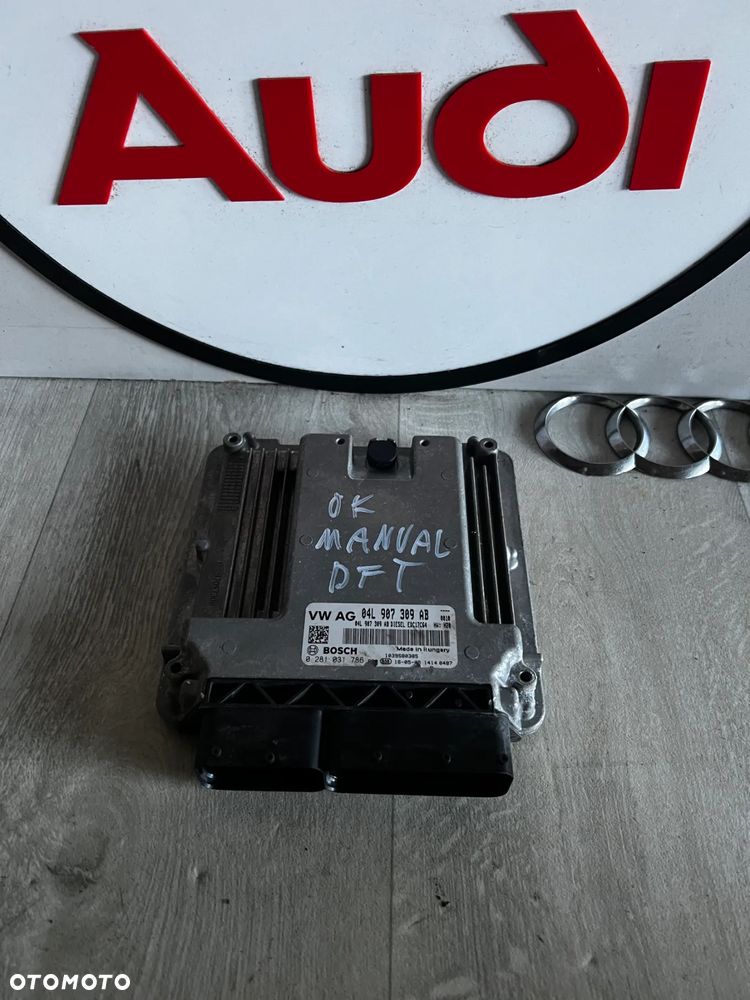 VW AUDI 2.0 TDI KOMPUTER STEROWNIK 04L907309AB 0289031786