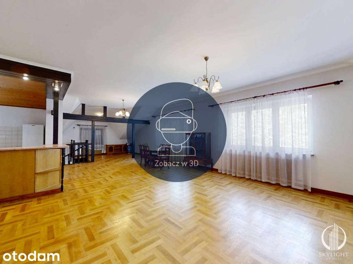 Przestronne 5-pokojowe mieszkanie 205 m², Anin