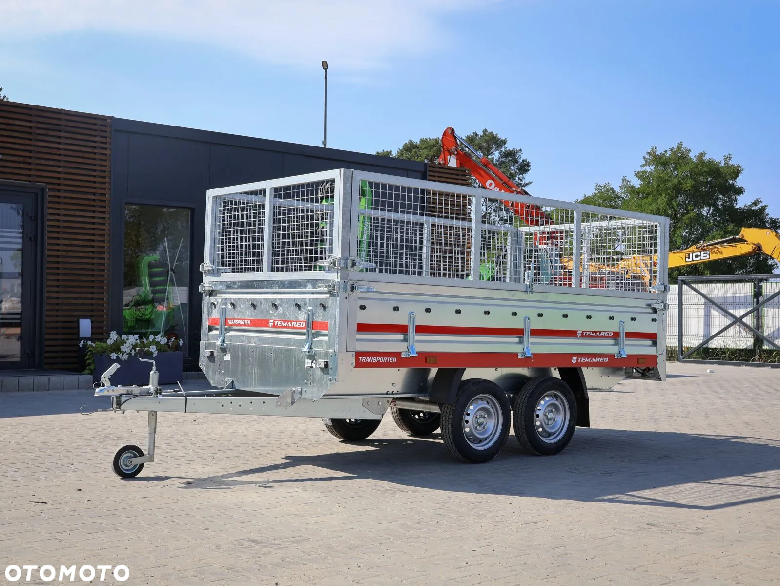 Temared Transporter 3015/2 Przyczepka samochodowa 264x126cm dwuosiowa - 6