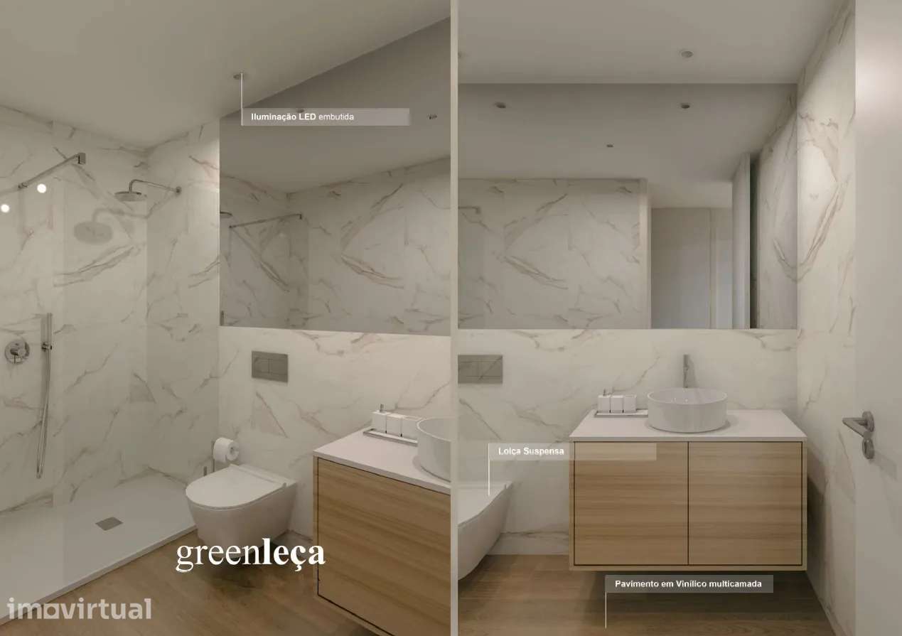 Últimos Apartamentos T2 Leça do Balio - Matosinhos - Grande imagem: 3/13