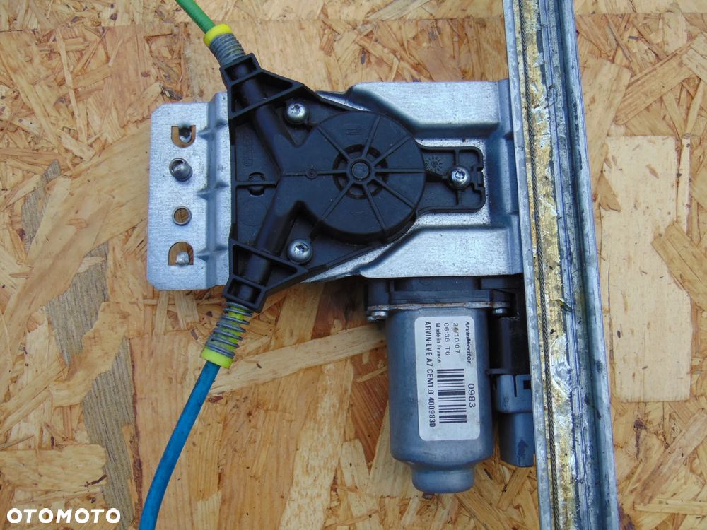 Mechanizm podnośnik szyby prawy przedni Scudo Jumpy Expert 2 II 07-13r - 3