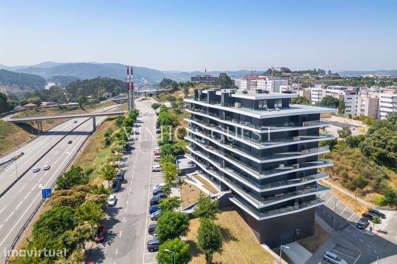 Apartamento T3 c/ Varandas Amplas e Cobertas - Ferreiros, Braga - Grande imagem: 3/26