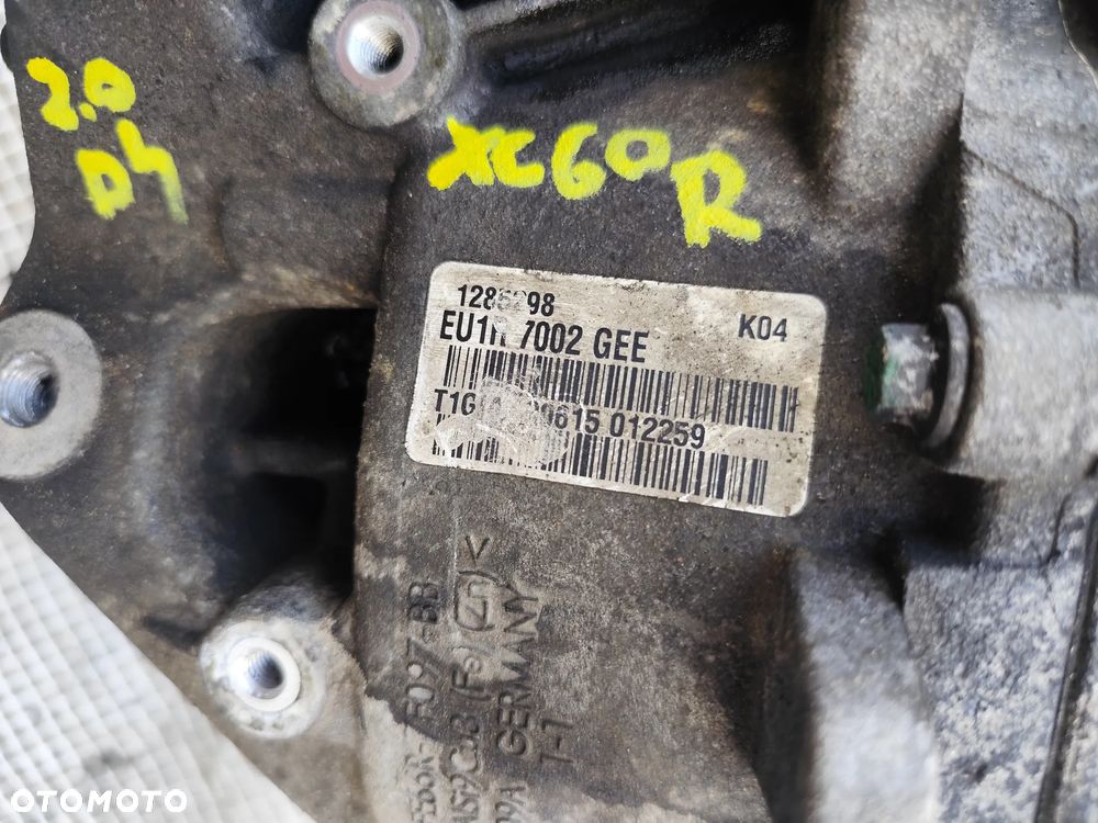 Volvo XC60 I Lift 13-18 2.0 D4 190ps Skrzynia Biegów Manualna EU1R7002GEE - 7