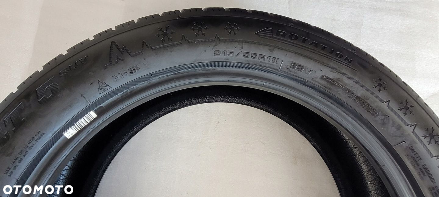 4x NOWE OPONY DUNLOP WINTER SPORT 5 SUV MS 215/55R18 215 55 R18 99V 2023 - 11