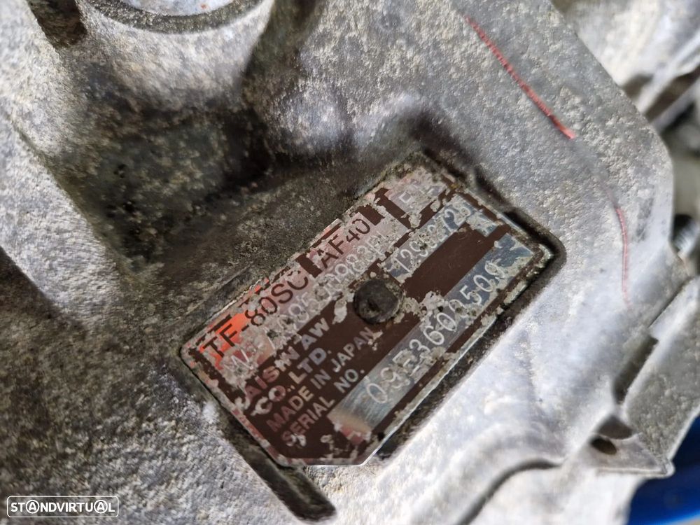 Caixa de velocidades automática AISIN TF80-SC AF40 OPEL ZAFIRA B 1.9 CDTI 120CV Z19DT 12992728A - 2