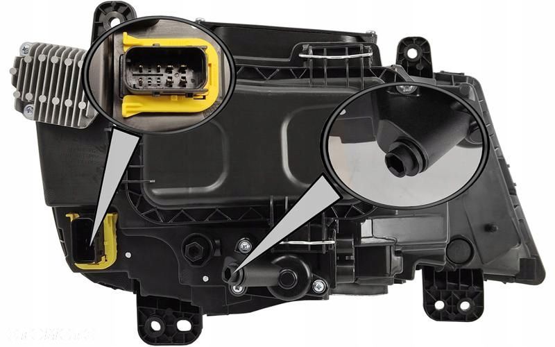 man tgx tg3 2021- reflektor led lewy (sterowany manualnie) - 3