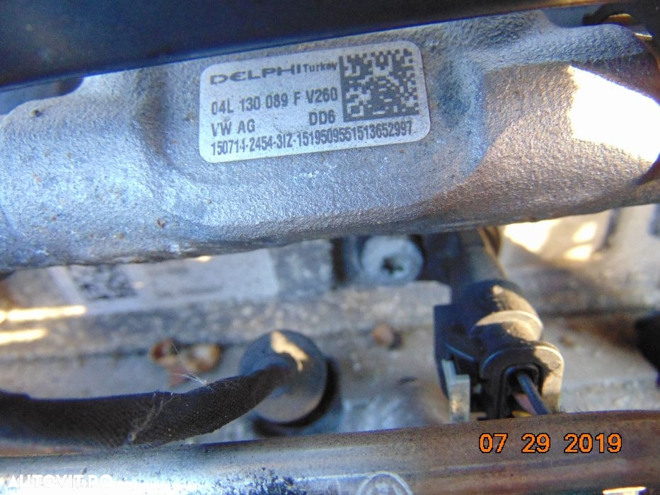 Rampa injectoare VW Golf 7 1.6tdi Skoda Octavia 3 Audi A3 8V Seat Leon - 3