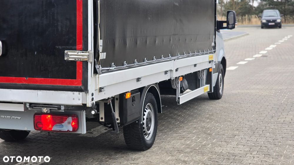 Mercedes-Benz SPRINTER 316 CDI 907❗ PLANDEKA 10 PALET / DRZWI Z TYŁU / DWIE WYSOKOSCI JAZDY / ZABUDOWA JEGGER / MAX ROZSTAW OSI / PODUSZKI PNEUMATYCZNE / SYPIALKA / RAMA / LAWETA / SALON POLSKA ❗❗ - 17