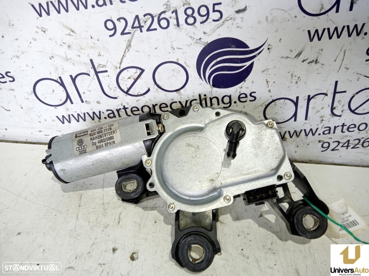 MOTOR LIMPA-VIDROS TRASEIRO AUDI A6 AVANT 2002 -8LO9557118 - 4