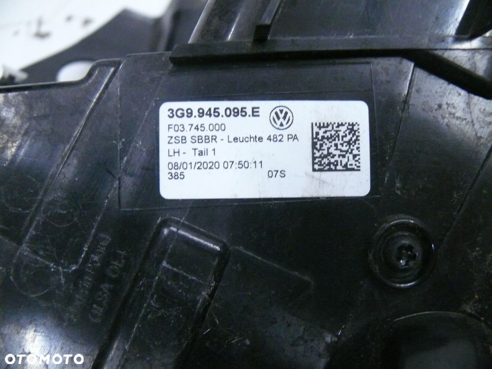 LAMPA TYLNA LEWA VOLKSWAGEN PASSAT B8 KOMBI 2019 LIFT - 4