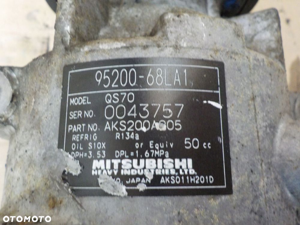 SUZUKI SWIFT IV SPRĘŻARKA POMPA KLIMATYZACJI 95200-68LA1 - 4