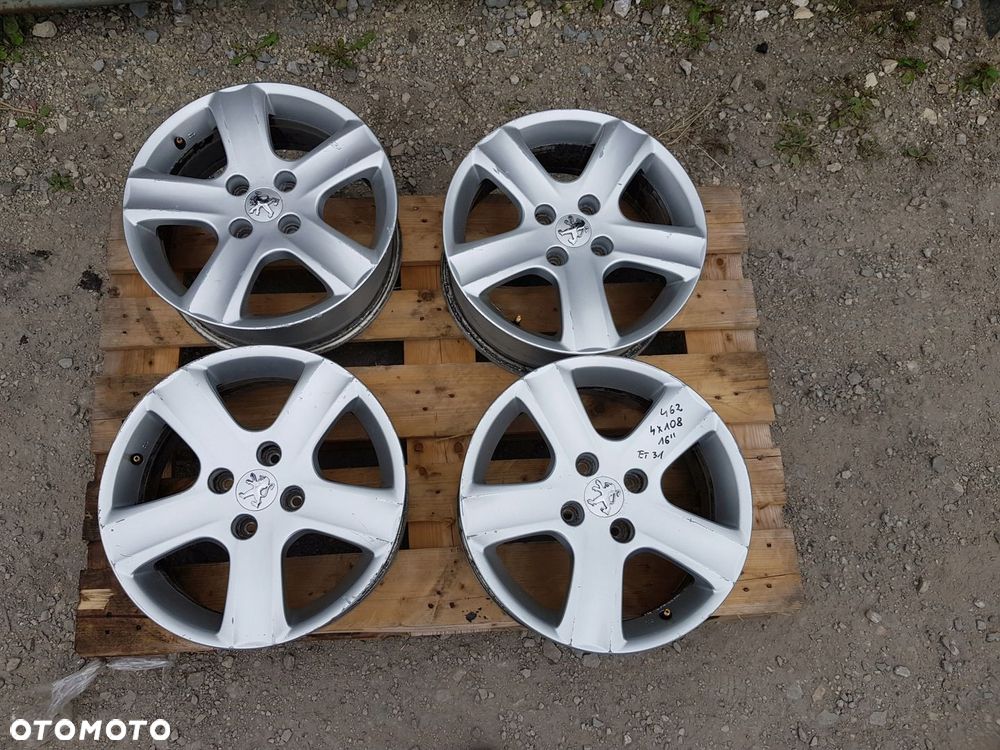 ALUFELGI DV119-T12 PEUGEOT 308 307 206 6.5x 16 4X108 ET 31 - 1