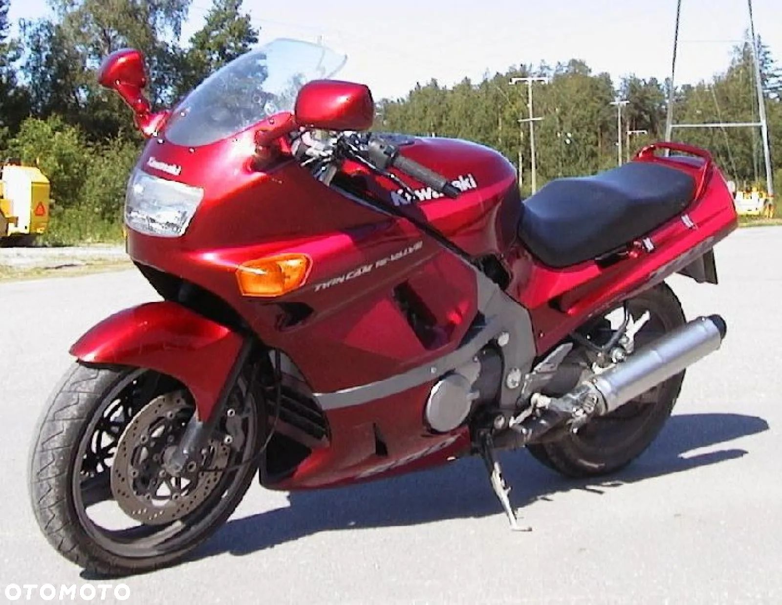 Kawasaki ZZR 600 cały na części czasza owiewki lampa - 1
