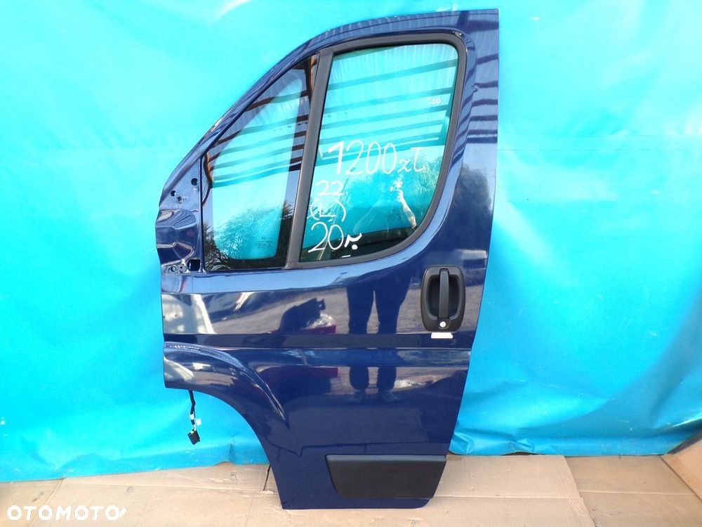 DUCATO JUMPER BOXER 18- drzwi przednie LEWE kolor GRANAT DO ZAŁOŻENIA - 1