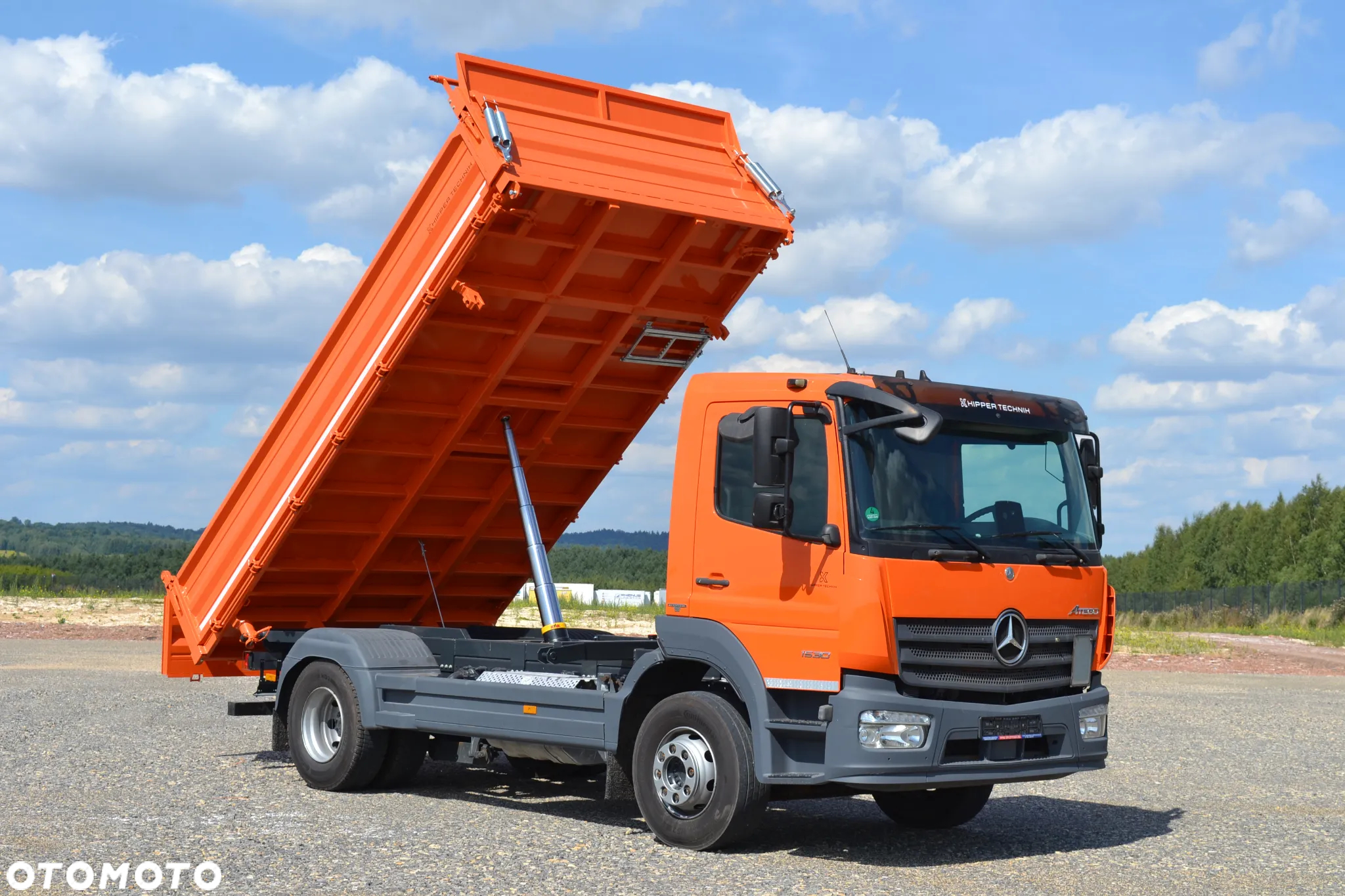 Mercedes-Benz Atego 1630 Nowy 3-stronny WYWROT Kiper WYWROTKA Blokada Klima 1530 1524 Ładowność 9400 kg - 8