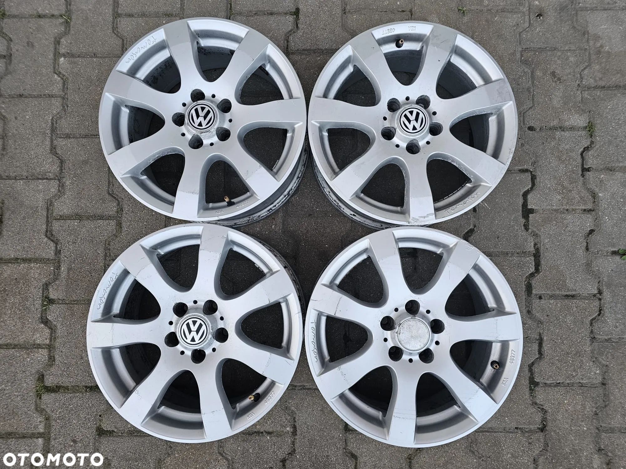 6,5J 16'' 5x100 ET40 Tomason Volkswagen Golf IV Skoda Fabia Octavia Seat Ibiza Leaon Toledo Audi A3 Toyota Avenesis - 1
