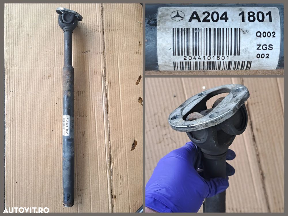 Grup diferential fata Planetara stanga dreapta fata Cardan Pinion cu ax grup, reductor cutie transfer originale mercedes GLK X204 4matic C-class W204 E-class W207 4matic - 7