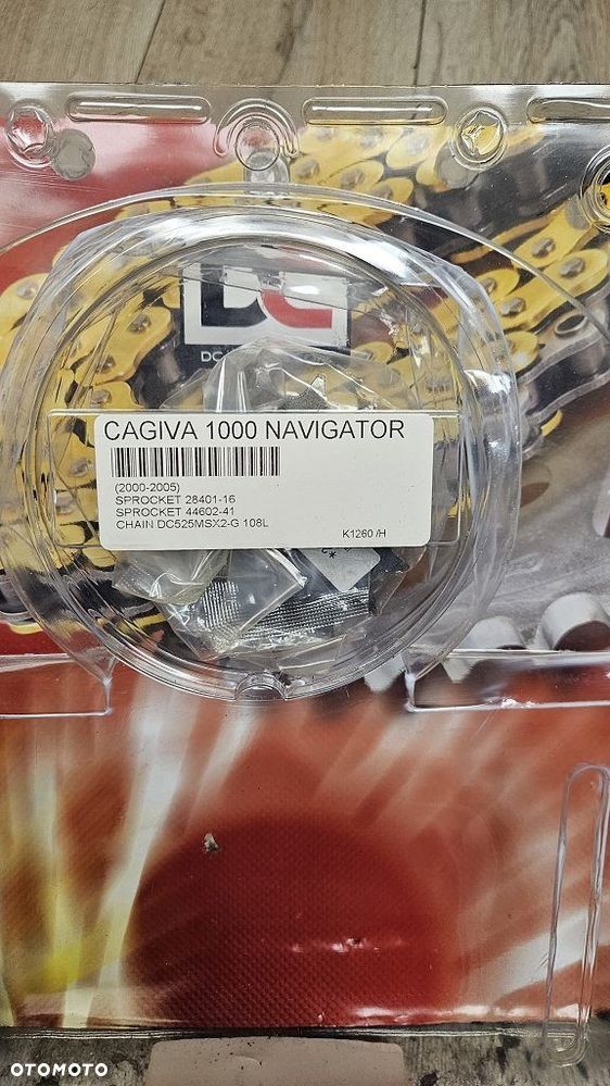 Zestaw napędowy Dyna Chain łańcuch DC525MSX2-G zębatki 16/41 Cagiva 1000 Navigator - 9