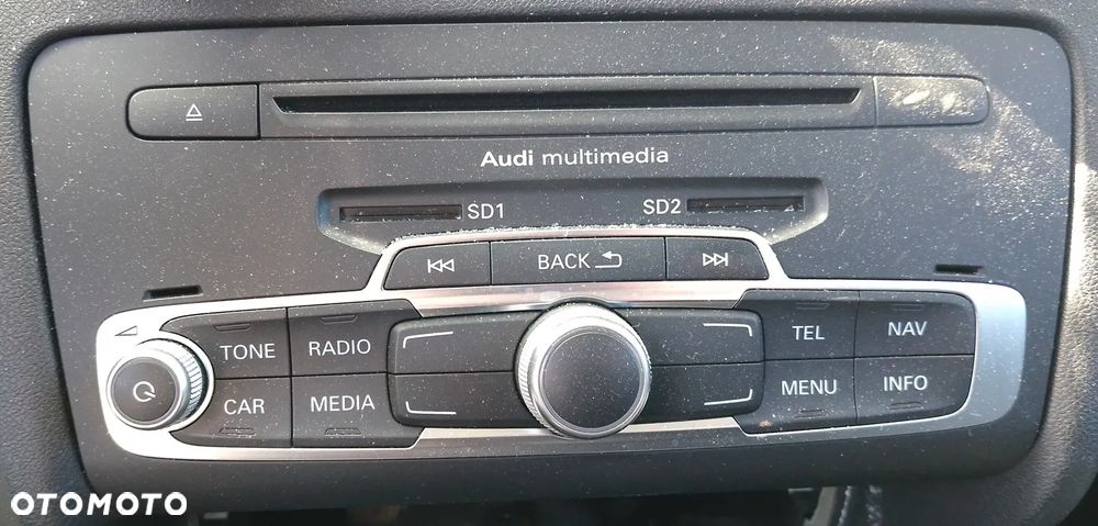 AUDI A1 RADIO RADIOODTWARZACZ CD CZYTNIK NAWIGACJI - 1