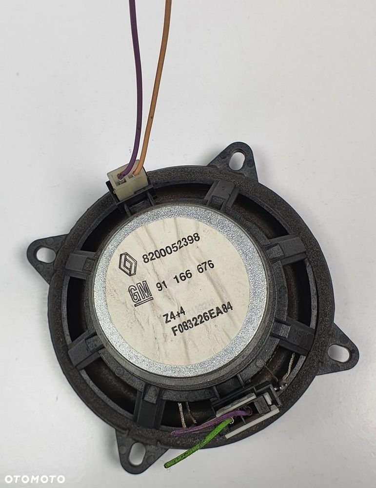 GŁOŚNIK DESKI KONSOLI RENAULT TRAFIC II 8200052398 91166676 - 2