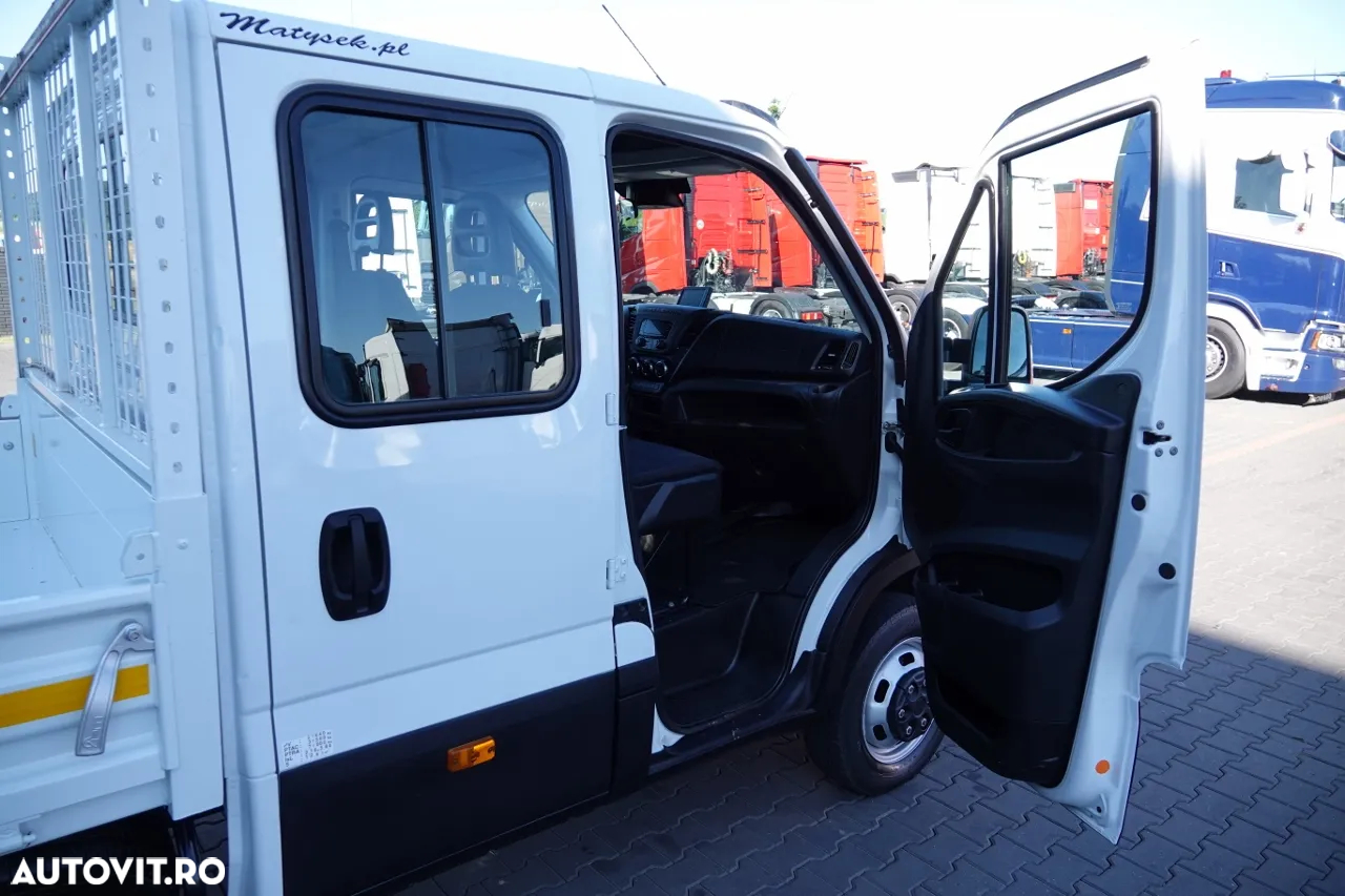 Iveco DAILY 35C16D / 2.3 D / CAMION CU TRACȚIE MIXĂ / BASCULATOR – 2.6 M / CAMION DUBLU / IMPORTAT / CONTRACT DE SERVICE POST-SERVICE - 32