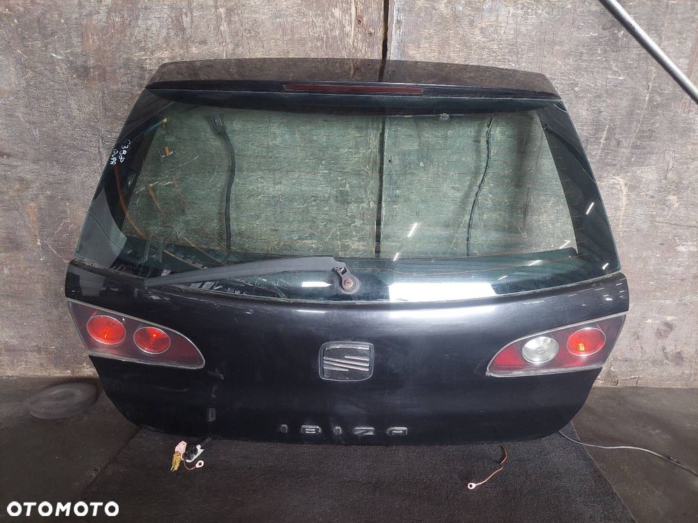 KOMPLETNY TYŁ KLAPA BAGAŻNIKA ZDERZAK LAMPY SEAT IBIZA III LIFT LC9Z - 9