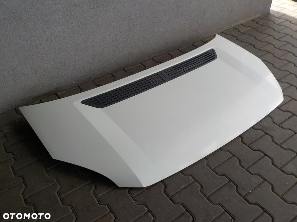 VW CRAFTER 06- MASKA KLAPA POKRYWA PRZÓD BIAŁA - 2