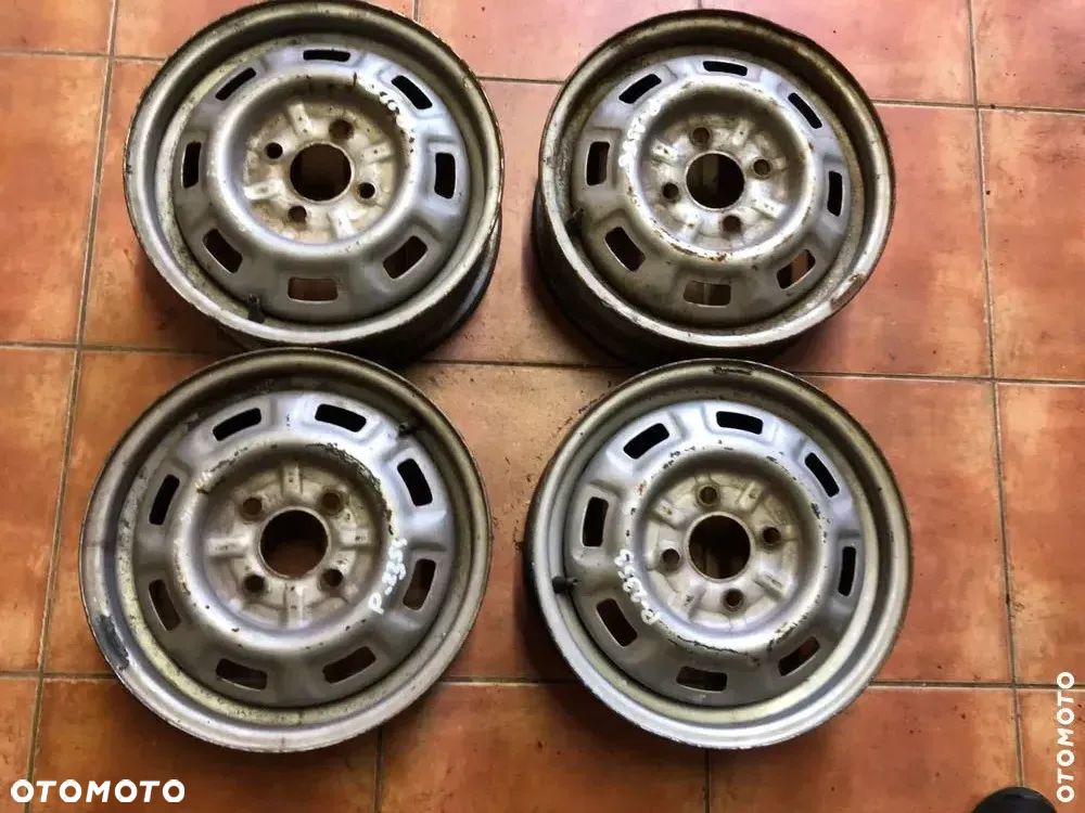 Felga Stalowa 13'' 4x98 53 MM Skoda Favorit Fiat Punto I- 4 Szt- Gwarancja Wysyłka Montaż - 1