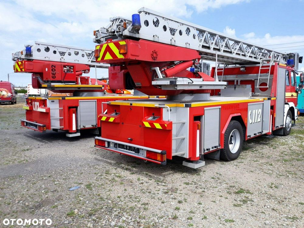 MAN Man 15,280 Straż pożarna drabina Strażacka zwyżka podnośnik Metz M2005 - 40