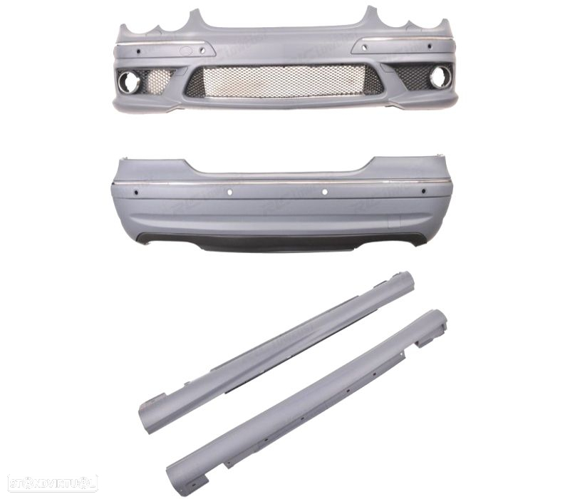 KIT DE CARROCERIA LOOK AMG PARA MERCEDES CLK 200-500 W209 C209 02-09 - 5