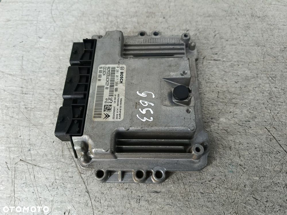 KOMPUTER, STEROWNIK CITROEN C3 II 0281017388    9666986880 1.4 HDI 70KM - 4