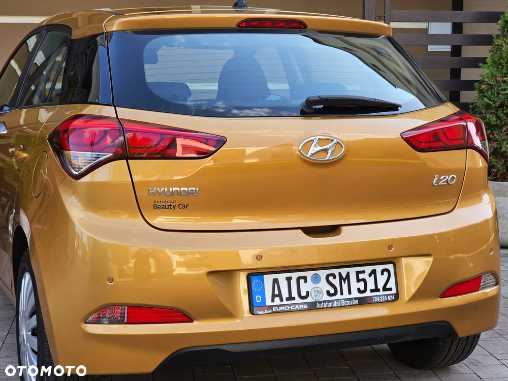 Hyundai i20 blue 1.2 YES Gold - 22