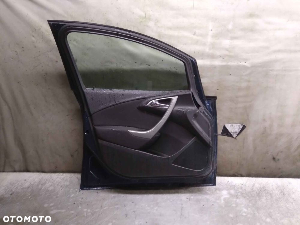 / DRZWI PRZÓD PRZEDNIE LEWE OPEL ASTRA J 4 IV Z20A GRANAT GRANATOWE - 4