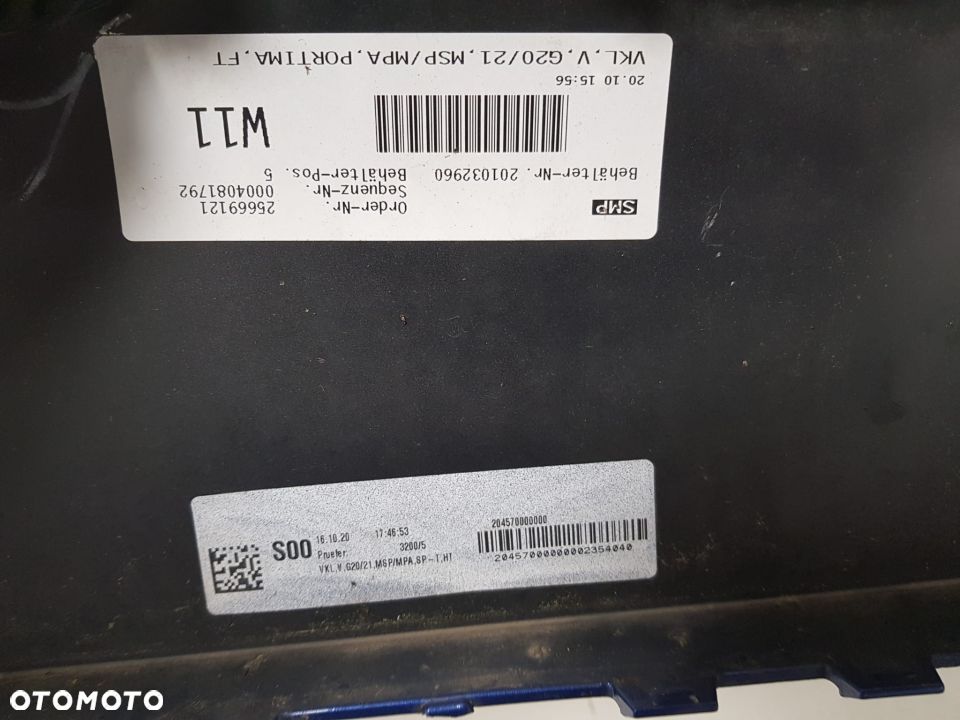 ZDERZAK SPOJLER PRZEDNI 6PDC PRZÓD BMW 3 G20 G21 M-PAKIET M-TECHNIC - 14