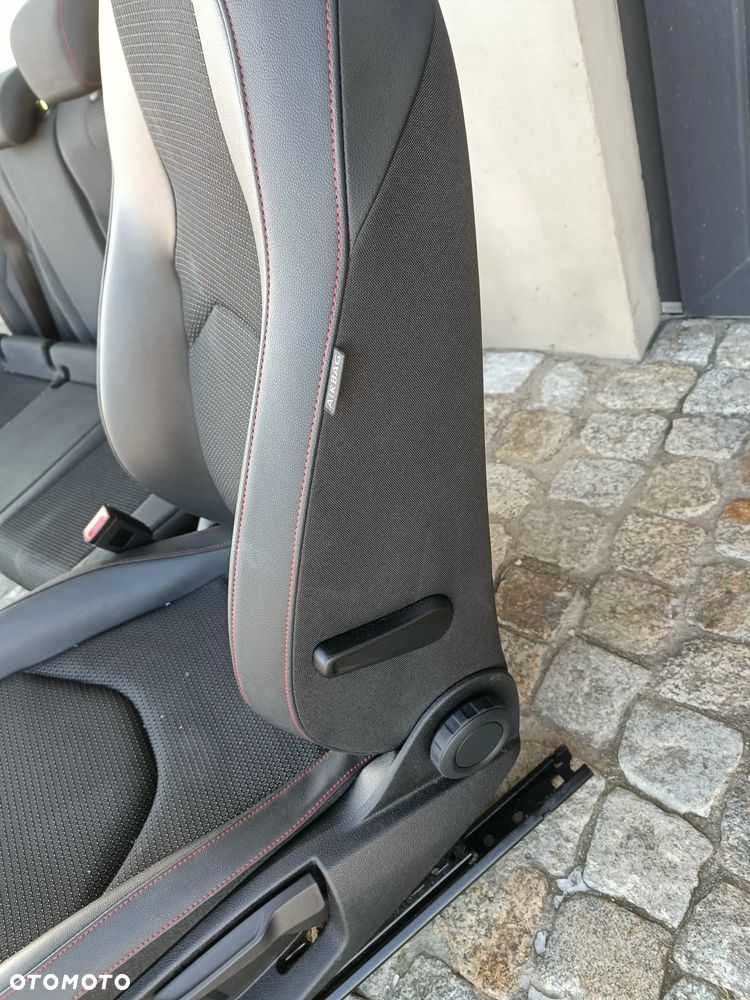 Fotele Seat Leon 3 III FR Skóra Kanapa Przekładka Siedzenia - 19