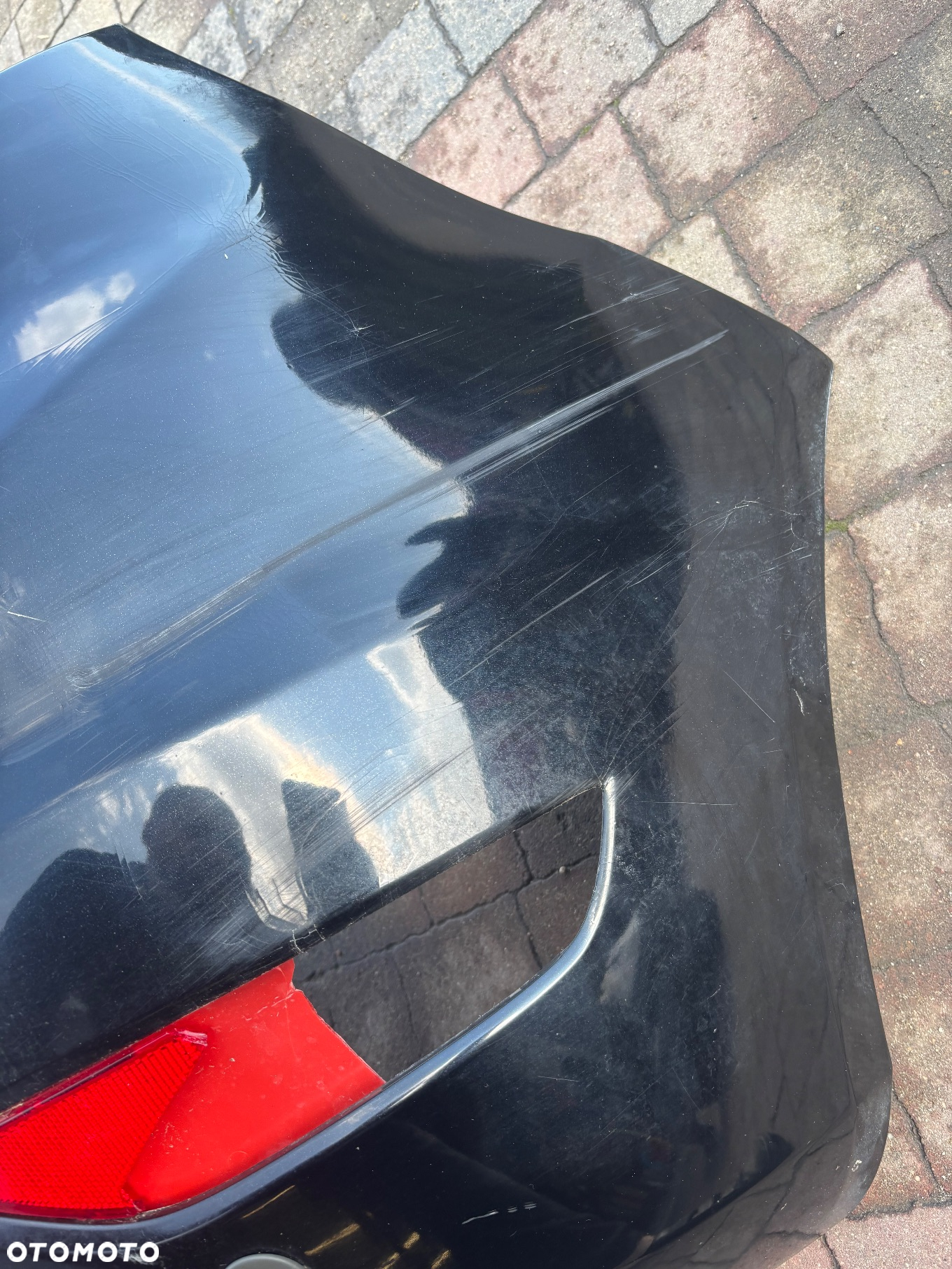 FORD FIESTA MK7 ZDERZAK TYL TYLNY D9 PDC KOMPLETNY - 4