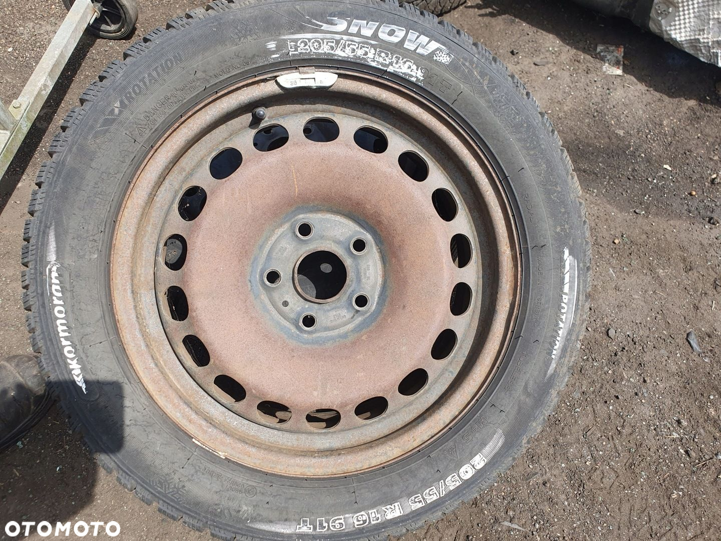 opona opony 205/55R16 KORMORAN SNOW 2szt DOT 4319 ładne wysokie kpl 2szt - 9