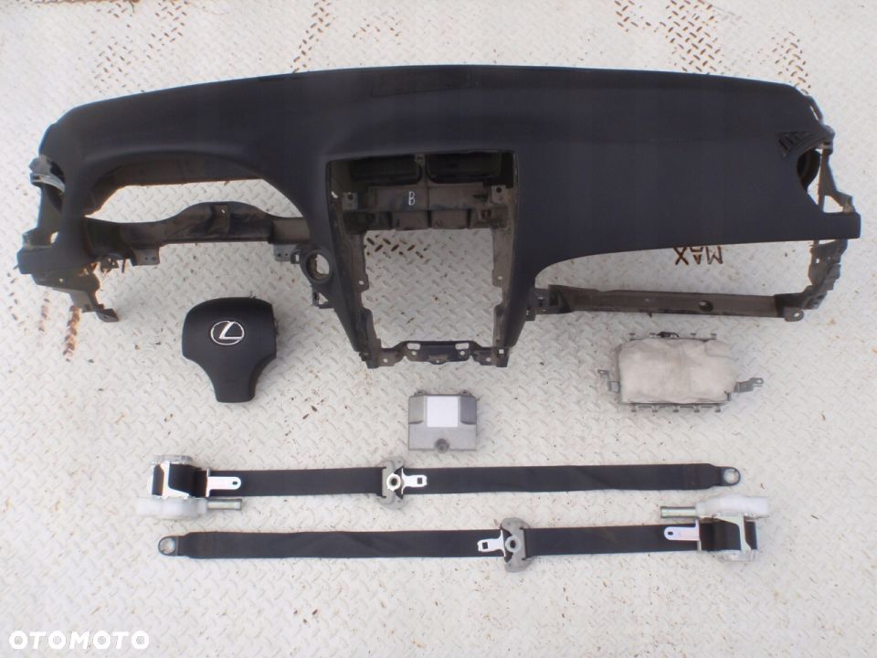 LEXUS IS 200 DESKA KONSOLA KOKPIT AIRBAG PASY PAS - 1