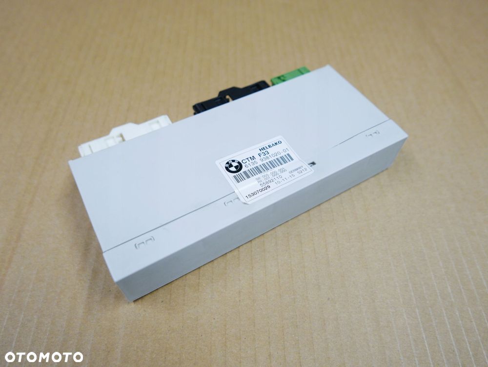 moduł sterownik dachu ctm 9381020 bmw f33 f83 - 1