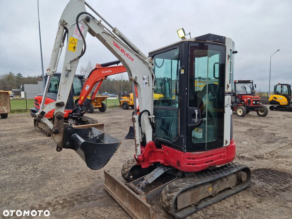 Takeuchi TB 23R JCB 8026, Yanmar sv 26 vio 27, kubota cat - 2