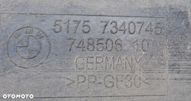 BMW G30 G31 PŁYTA OSŁONA PODWOZIA ŚRODKOWA ORYG 7340745 - 2