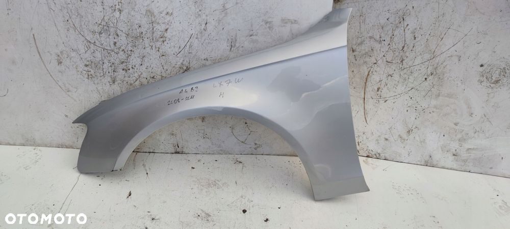 BŁOTNIK LEWY PRZÓD AUDI A4 B8 2008-2011 LX7W *5 - 1