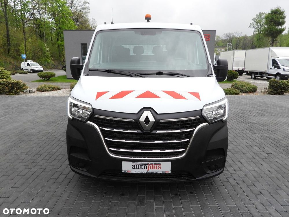 Renault MASTER  WYWROTKA PODWÓJNA KABINA DOKA 6 MIEJSC TEMPOMAT LEDY BLIŹNIACZE KOŁA KLIMATYZACJA  130KM - 6
