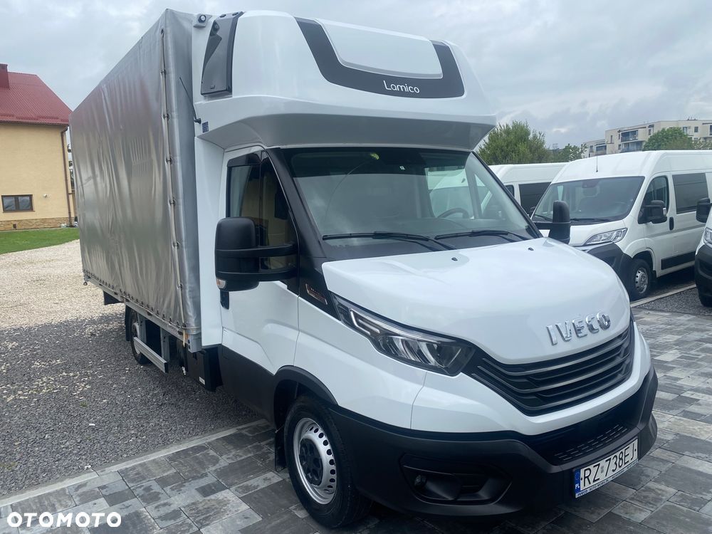 Iveco DAILY 3.0 HI MATIC, burto-firanka, 10-paletowy, zakupiony w salonie w Rzeszowie, serwisowany, bezwypadkowy, pełna dokumentacja, bogata wersja - 17