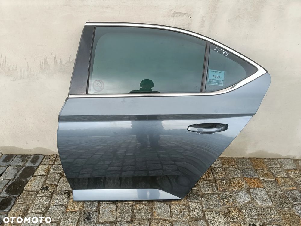 Drzwi Lewe Tylne Skoda Superb 3 III Lewy Tył HB Hatchback LF7Y - 1