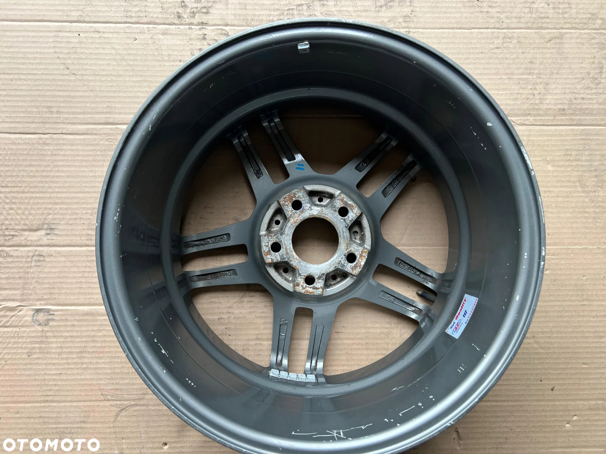 Felga aluminiowa styl MERCEDES C E CLA R17 5x112 7,5J ET45 - 4