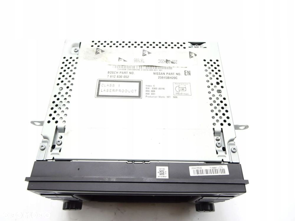 radio cd nissan qashqai j10 lift 10-13 r. - 4