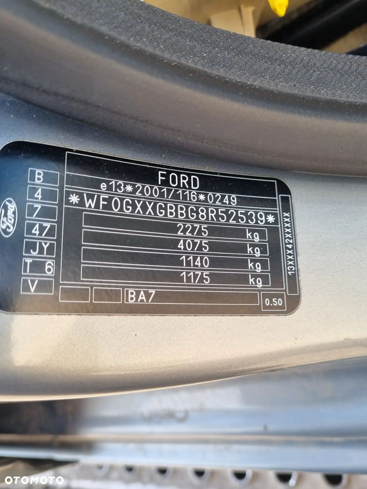 Ford Mondeo mk4 kombi 2008r 2.0 tdci duratorq 143km skrzynia 6b lakier T6 Thunder Metallic na części - 5